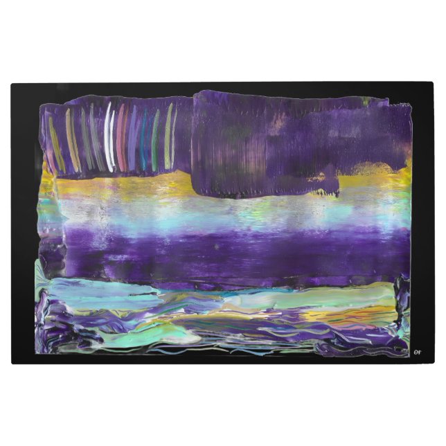 Metallic Waves メタルプリント (正面)