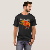 Metallica Flaming Skull Graphic Tee 💀🔥 Tシャツ (正面フル)