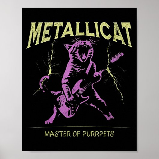 Metallicat Master Of Purrpets ポスター (正面)