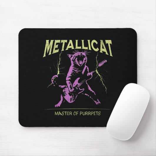 Metallicat Master Of Purrpets  マウスパッド (マウス)