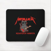 Metallicat Meowster Of Purrpets - おもしろい Cat マウスパッド (マウス)