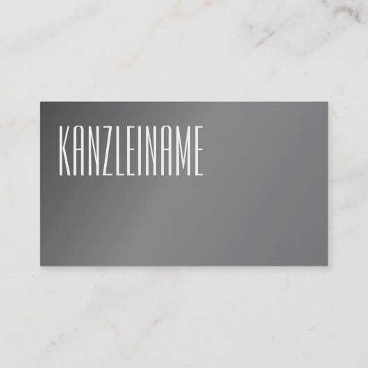 Metallischワイヤエンド 名刺 (裏面)