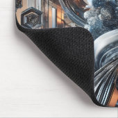 Metallische Strömungen マウスパッド (コーナー)