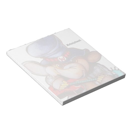 MetalphantとGuitar Notepad ノートパッド (アングル)
