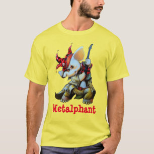 Metalphantのこっけい者の大人のTシャツ Tシャツ
