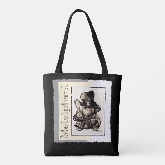 Metalphantの金属のトートか交差体のバッグ トートバッグ (裏面)