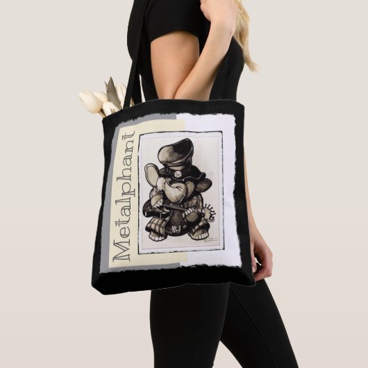 Metalphantの金属のトートか交差体のバッグ トートバッグ (クローズアップ)