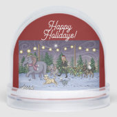 Metalphant Family Tree Snow Globe (正面)