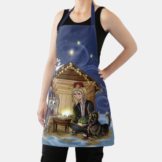 Metalphant Wilburのクリスマスの真意 エプロン (インサイチュ)