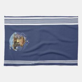 Metalphant Wilburのクリスマスの真意 キッチンタオル