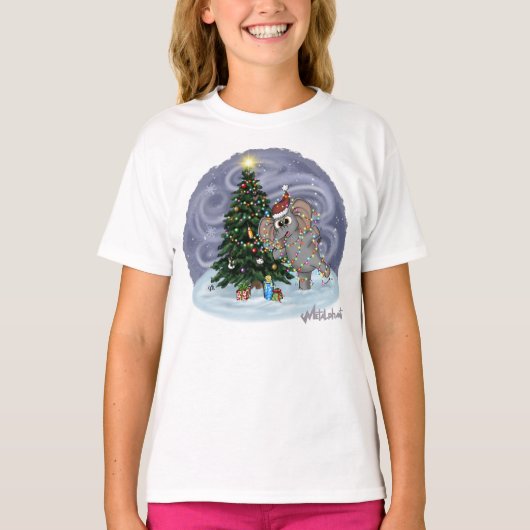 Metalphant Wilbur in Lights Girl's T-shirt Tシャツ (正面)