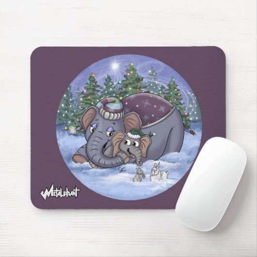 Metalphant Wilbur & Mom Mouse Pad マウスパッド (マウス)