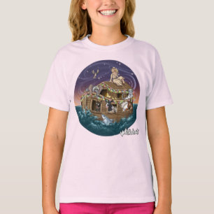 Metalphant Wilbur & Noah-ery's Ark Girl's Tシャツ