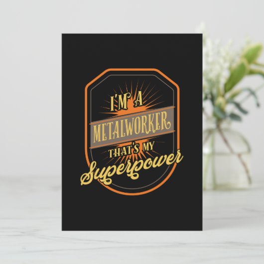 Metalworker金属加工 招待状 (スタンド正面)