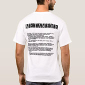 MetaMeme定義Tシャツ Tシャツ (裏面)