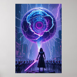 Metamorfosis Sci-Fiポスター – 未来の戦士 ポスター