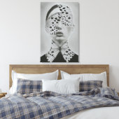 Metamorphosis: Butterfly Vision キャンバスプリント (インサイチュ (寝室))