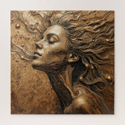 “Metamorphosis of Light” – A Surreal Portrait ジグソーパズル (縦)