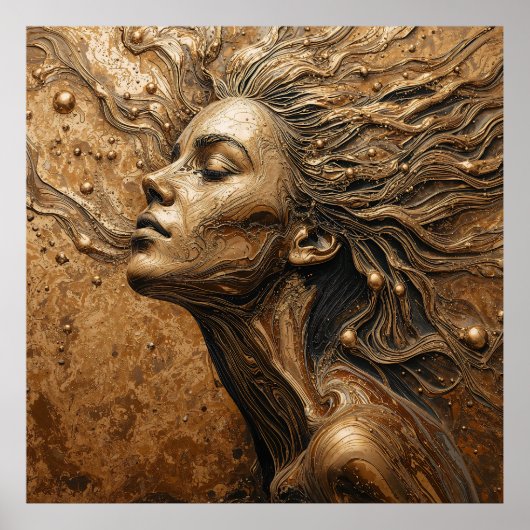 “Metamorphosis of Light” – A Surreal Portrait ポスター (正面)