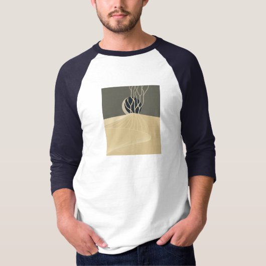 metaper_20_a月明かりの丘_1 Tシャツ (正面)