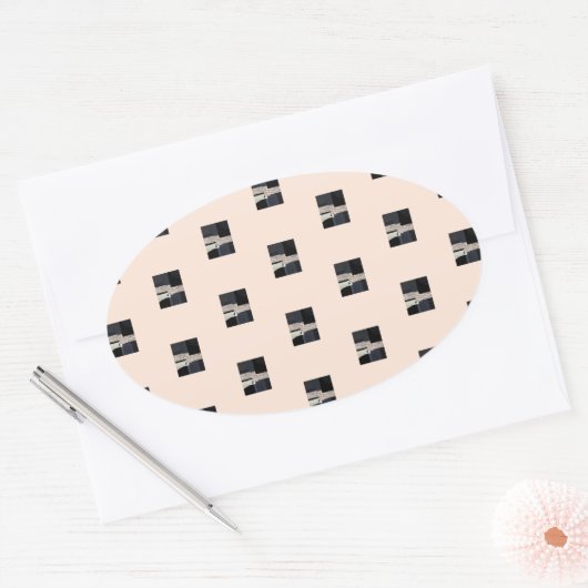 metaphor_13_intersections_1 楕円形シール (封筒)