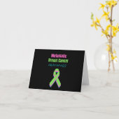 Metastatic Breast Cancer Awareness  カード (黄色い花)