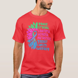 Metastatic Breast Cancer Awareness Care Warrior Tシャツ