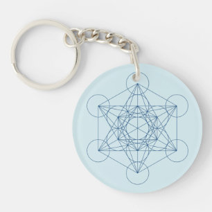 Metatronの立方体 キーホルダー