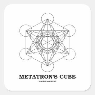 Metatronの立方体(神聖な幾何学) スクエアシール