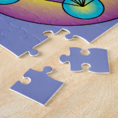 Metatronの立方体Merkaba ジグソーパズル (側面)