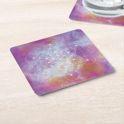 Métatron スクエアペーパーコースター (アングル)
