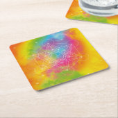 Métatron スクエアペーパーコースター (アングル)