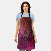 Metatron arcangel zen エプロン (着用した状態)