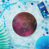 Metatron arcangel zen ペーパープレート (パーティー)