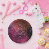 Metatron arcangel zen ペーパープレート (パーティー)