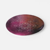 Metatron arcangel zen ペーパープレート (アングル)