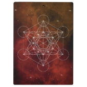 Metatron, chakra,zen,sacred geometric, angel クリップボード (裏面)