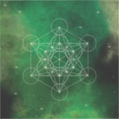 Metatron, chakra,zen,sacred geometric, angel シール (正面)