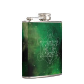 Metatron, chakra,zen,sacred geometric, angel フラスク (右)