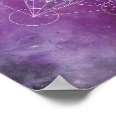 Metatron, chakra,zen,sacred geometric, angel ポスター (角)