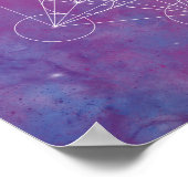 Metatron, chakra,zen,sacred geometric, angel, ポスター (角)