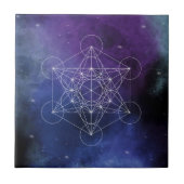 Metatron, chakra,zen,sacred geometric, geometry, タイル (正面)