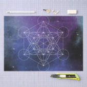 Metatron, chakra,zen,sacred geometric, geometry, 薄葉紙 (クラフト)