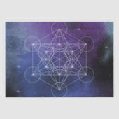Metatron, chakra,zen,sacred geometric, geometry, 薄葉紙 (正面)