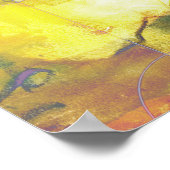 Metatron Colorscape Mandala Art Poster ポスター (角)