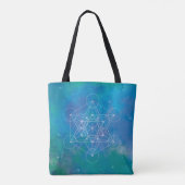Metatron’s Cube Sacred Geometry トートバッグ (裏面)