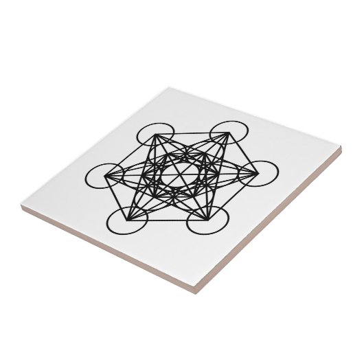 Metatronsの立方体 タイル (側面)