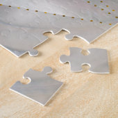 Metatron's Cube in lotus Sacred Geometry ジグソーパズル (側面)