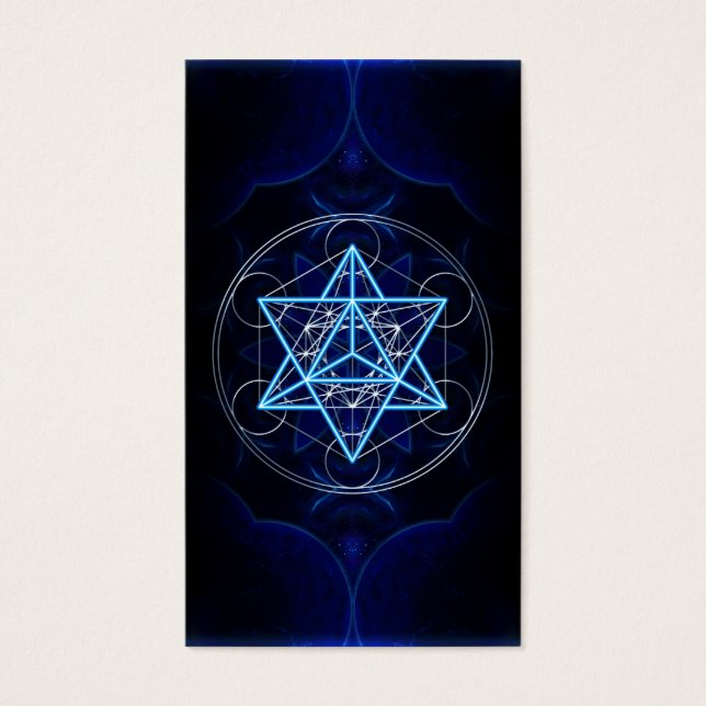 Metatrons Würfel -  Merkaba - Stern Tetraeder (正面)