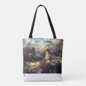 Metaverse Market v3 - Artist - Billy A Lien トートバッグ (裏面)